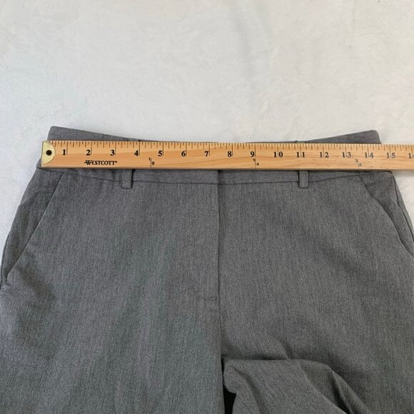 Talbots Newport gray straight leg cotton stretch casual career dress pants - Picture 9 of 11